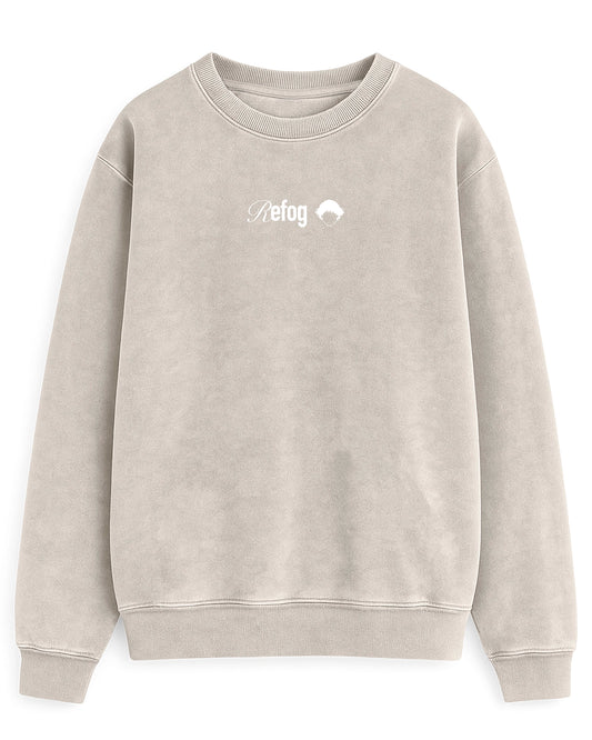 Signature Crewneck Beige