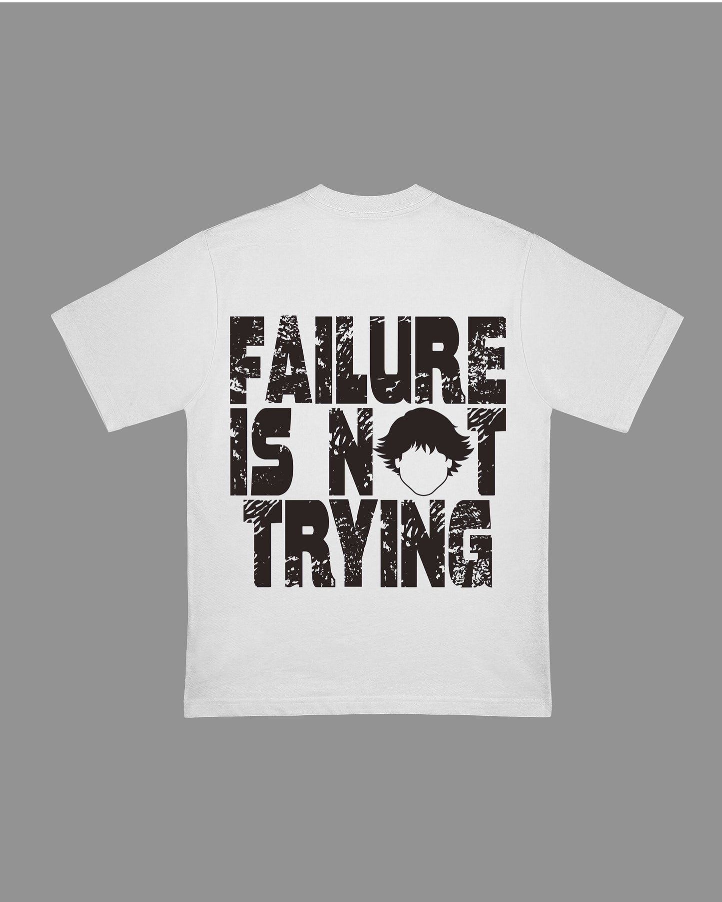 Vista trasera de Failure Tee Off White de Refog en color Off White.