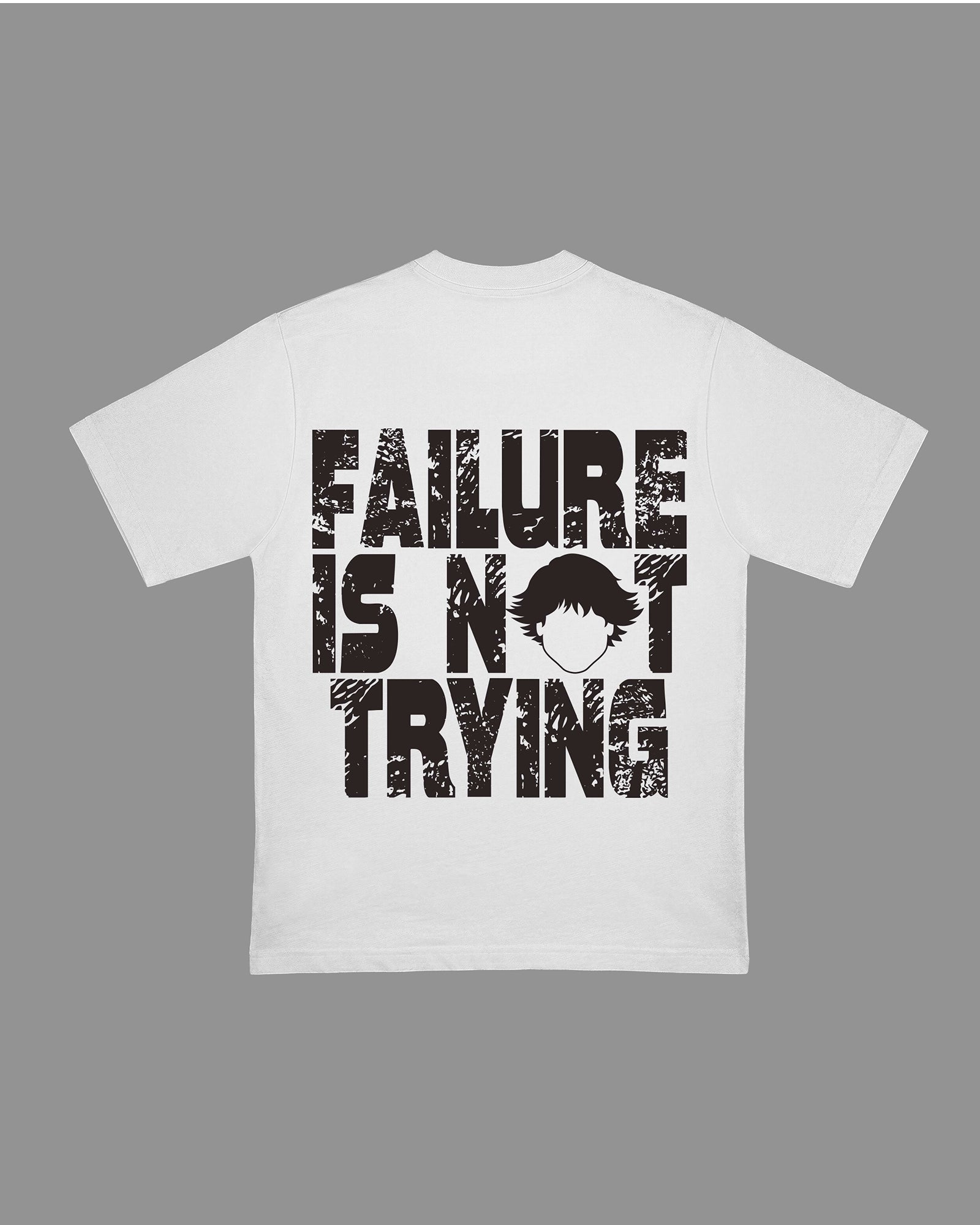 Vista trasera de Failure Tee Off White de Refog en color Off White.